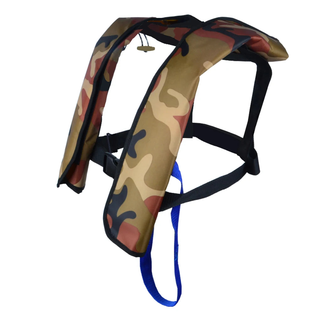 Manual/Automatic Inflatable Life Jacket Professional Swiming Fishing Life Vest Water Sports Children Adult Life Vest for Fishing