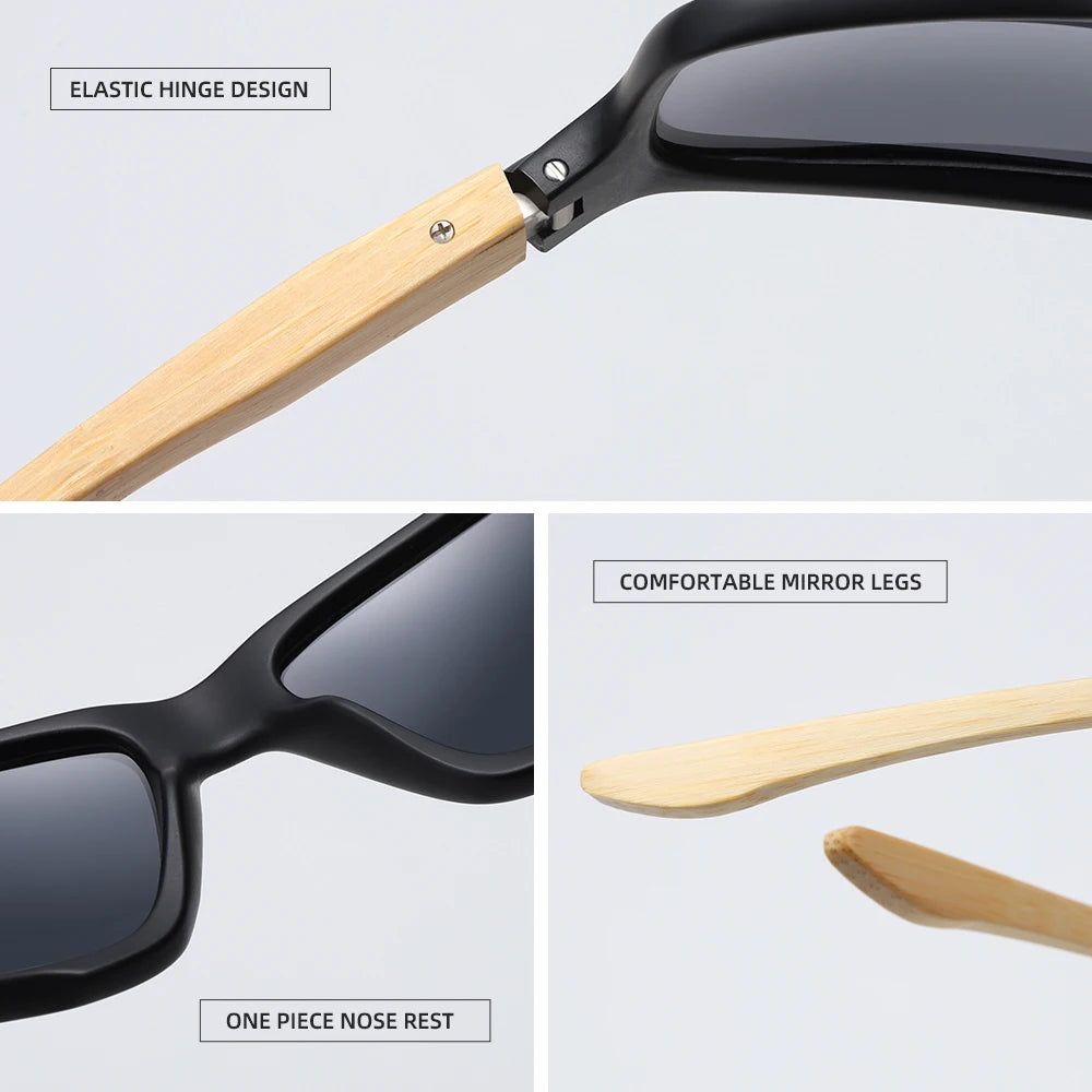 G M Ski Goggles Mountain Ski Goggles Snowmobile Winter Sports Goggles Snow Glasses Bicycle Bamboo Wooden Sunglasses A6001