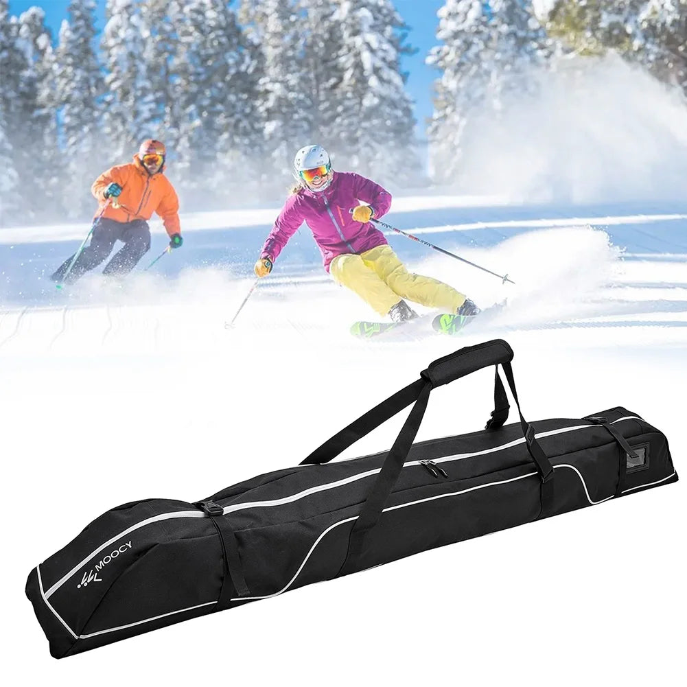 172cm Snow Ski Bags Adjustable Ski and Snowboard Equipment Travel Bag  Handle Waterproof for Snowboard Goggles Gloves