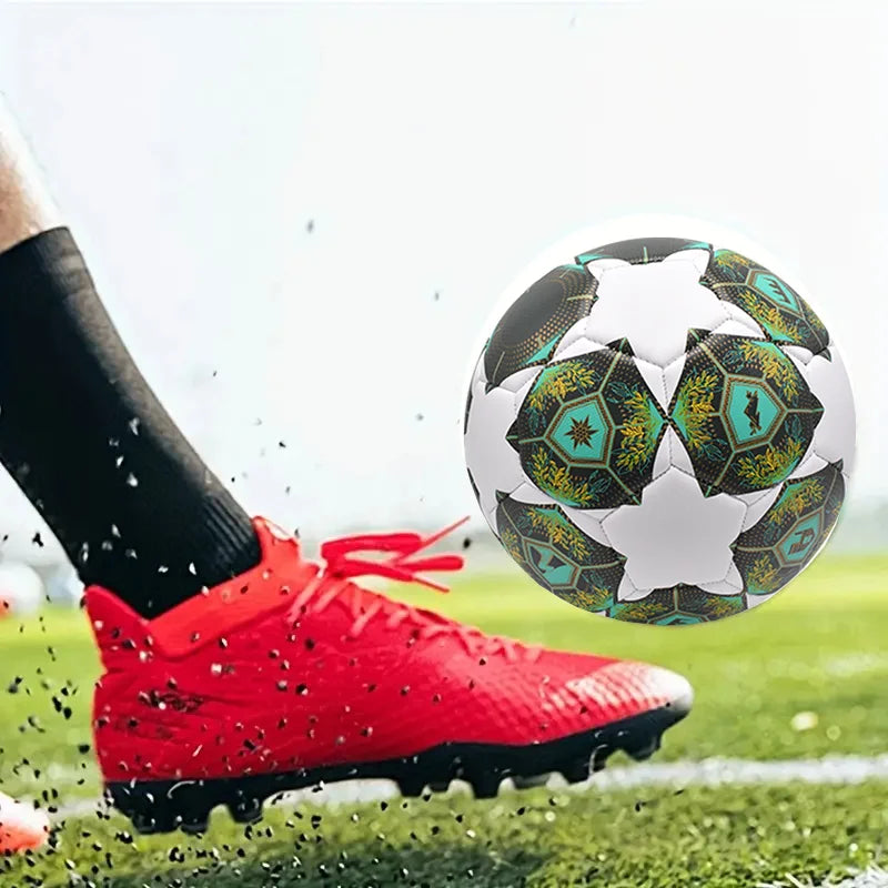 High Quality Size 5 Soccer Ball Official PVC Wear Resistant Outdoor Sports Football Training Match Football