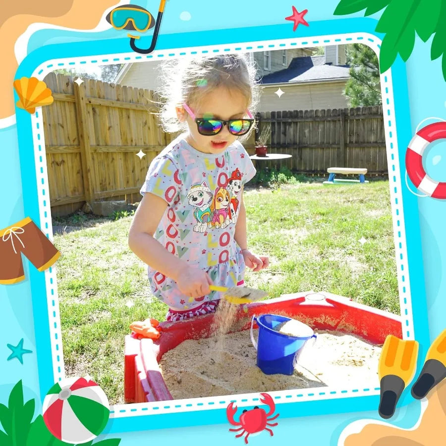 Pool Party Favors Beach Party Favors 60 PCS Pool Toys For Ages 38 Beach Balls Bulk Sand Bucket and Shovels Set Sunglasses Bulk