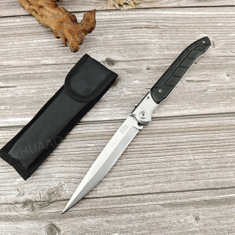 Best-selling Folding Knife in Russia 420 Stainless Steel Blade, 3 Styles Available. Compact Outdoor Pocket Knife for EDC, Camping, Hiking, Mountaineering, Fishing, and Cutting—the Perfect Tool for Any Adventure.