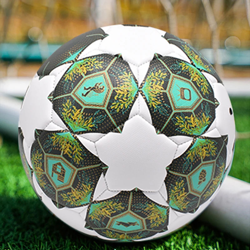 High Quality Size 5 Soccer Ball Official PVC Wear Resistant Outdoor Sports Football Training Match Football