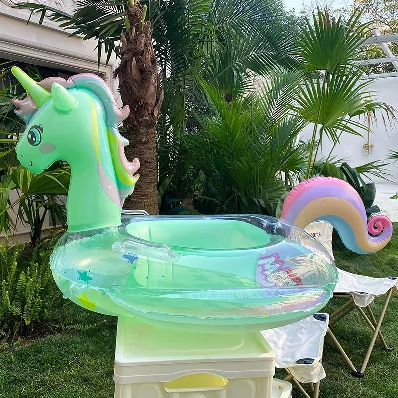 Swimming Ring Adult Water Play Tube Inflatable Swimming Seat Swimming Circle Pool Float Beach Party
