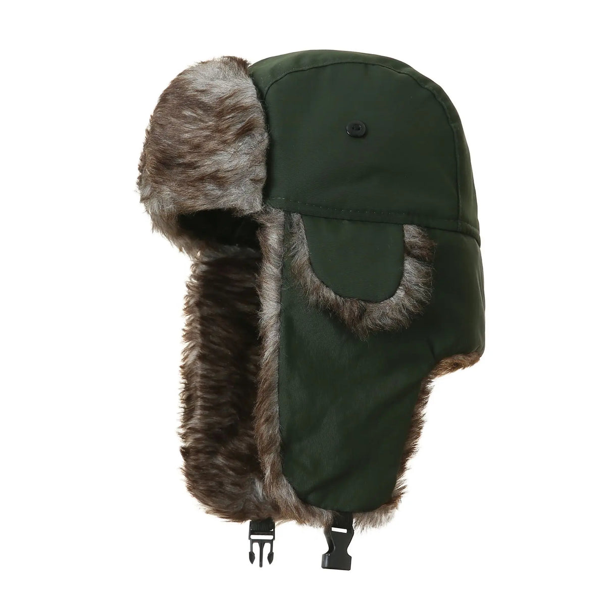 Winter Mens Ushanka Trapper Hat Russian Trooper Ear Flap Cap Earflap