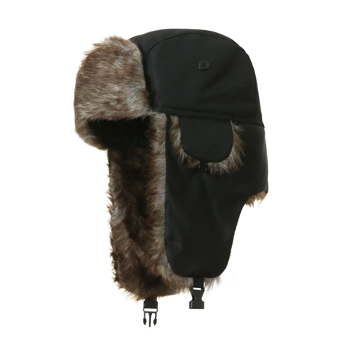 Winter Mens Ushanka Trapper Hat Russian Trooper Ear Flap Cap Earflap
