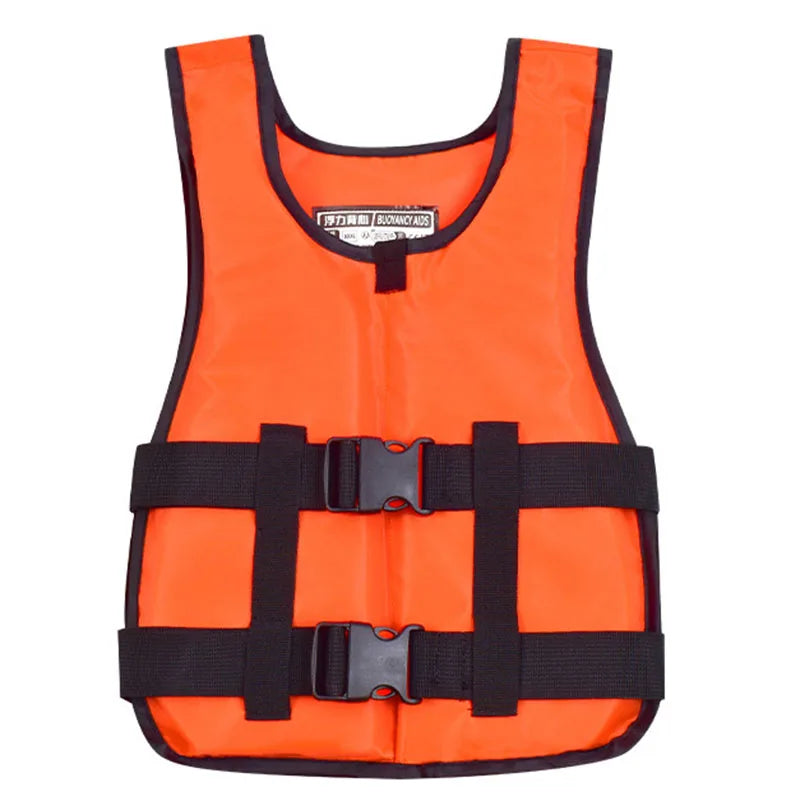 Adjustable Life Jacket for Adults Multi-color Buoyancy Vest for Fishing Boating Swimming Water Sports