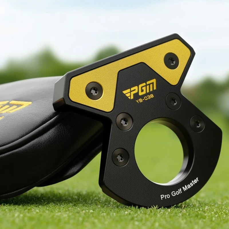 PGM Golf Clubs Low Center of Gravity Men Women Putter Equipped with A Ball Picking Aiming Line TUG091