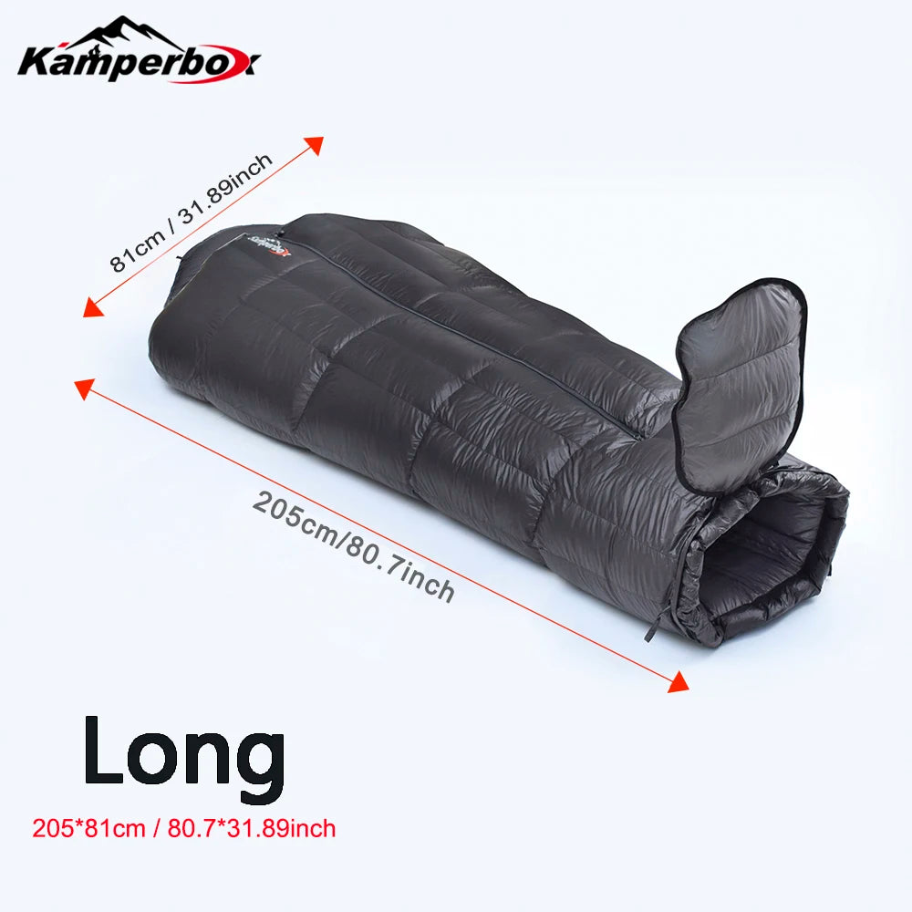 Kamperbox Winter Sleeping Bags Camping Down Sleeping Bags Winter Outdoor Ultralight Sleeping Bags Camping Equipments