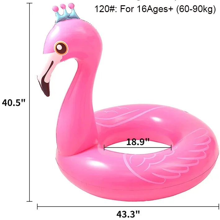 Summer Inflatable Flamingo Pool Floats,Funny Lake floats for Adults Gifts, Inflatable Pool Toys,Beach Toys Swim Floatis