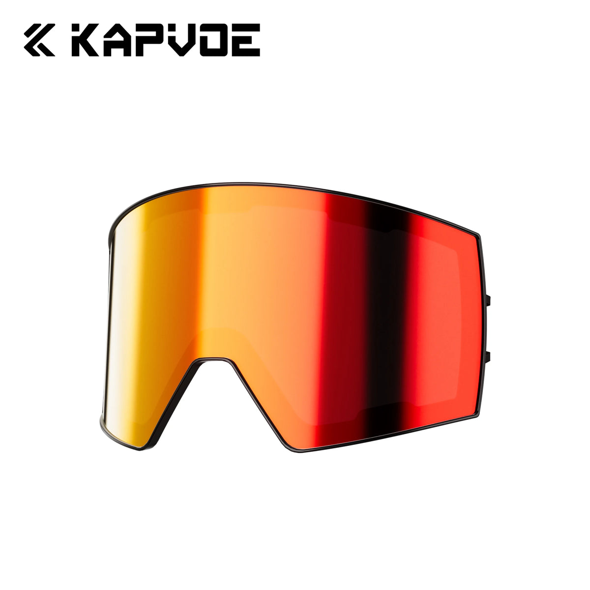 Kapvoe K721 Replacement Lenses Snow Goggles Full Red Blue Green Lens Photochromic Winter Sports Eyewear frame Magnetic Lenses