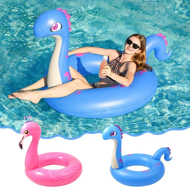 Summer Inflatable Flamingo Pool Floats,Funny Lake floats for Adults Gifts, Inflatable Pool Toys,Beach Toys Swim Floatis