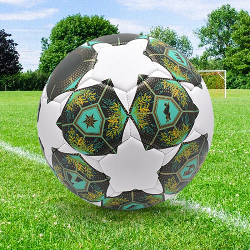 High Quality Size 5 Soccer Ball Official PVC Wear Resistant Outdoor Sports Football Training Match Football