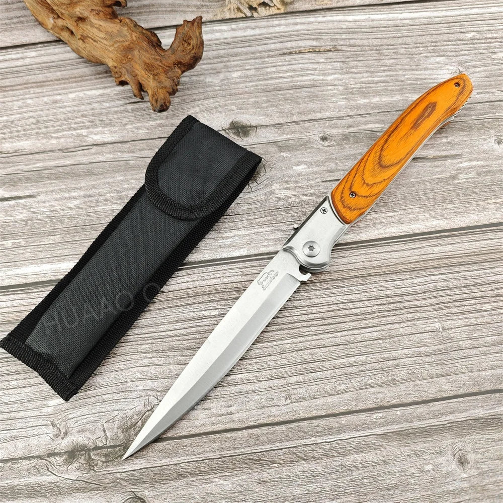 Best-selling Folding Knife in Russia 420 Stainless Steel Blade, 3 Styles Available. Compact Outdoor Pocket Knife for EDC, Camping, Hiking, Mountaineering, Fishing, and Cutting—the Perfect Tool for Any Adventure.