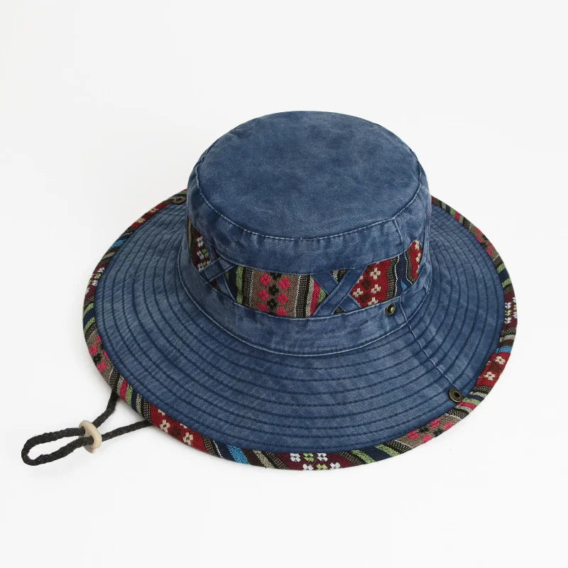 2026 Fashion Summer Bucket Hat Outdoor Camping Cap Hiking Fishing Hats Fishing Accessories Bike Accessories Cowboy Hats Sun Caps