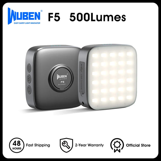 WUBEN F5 Multifunctional Camping Light 500 Lumens IP64 Type-C Charging Mobile Power Bank Outdoor Camping Tent Lights