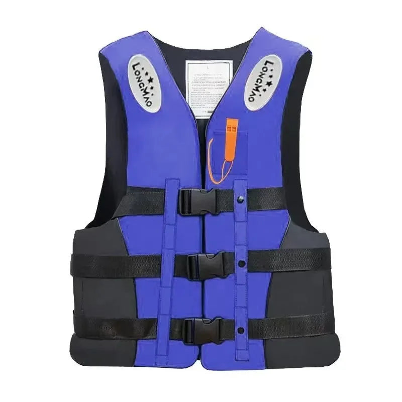 Life Jacket for Adults Children, Water Sports Safety Men Women Life Vests for Water Skiing Rafting Surfing Kayaking Lifeguard